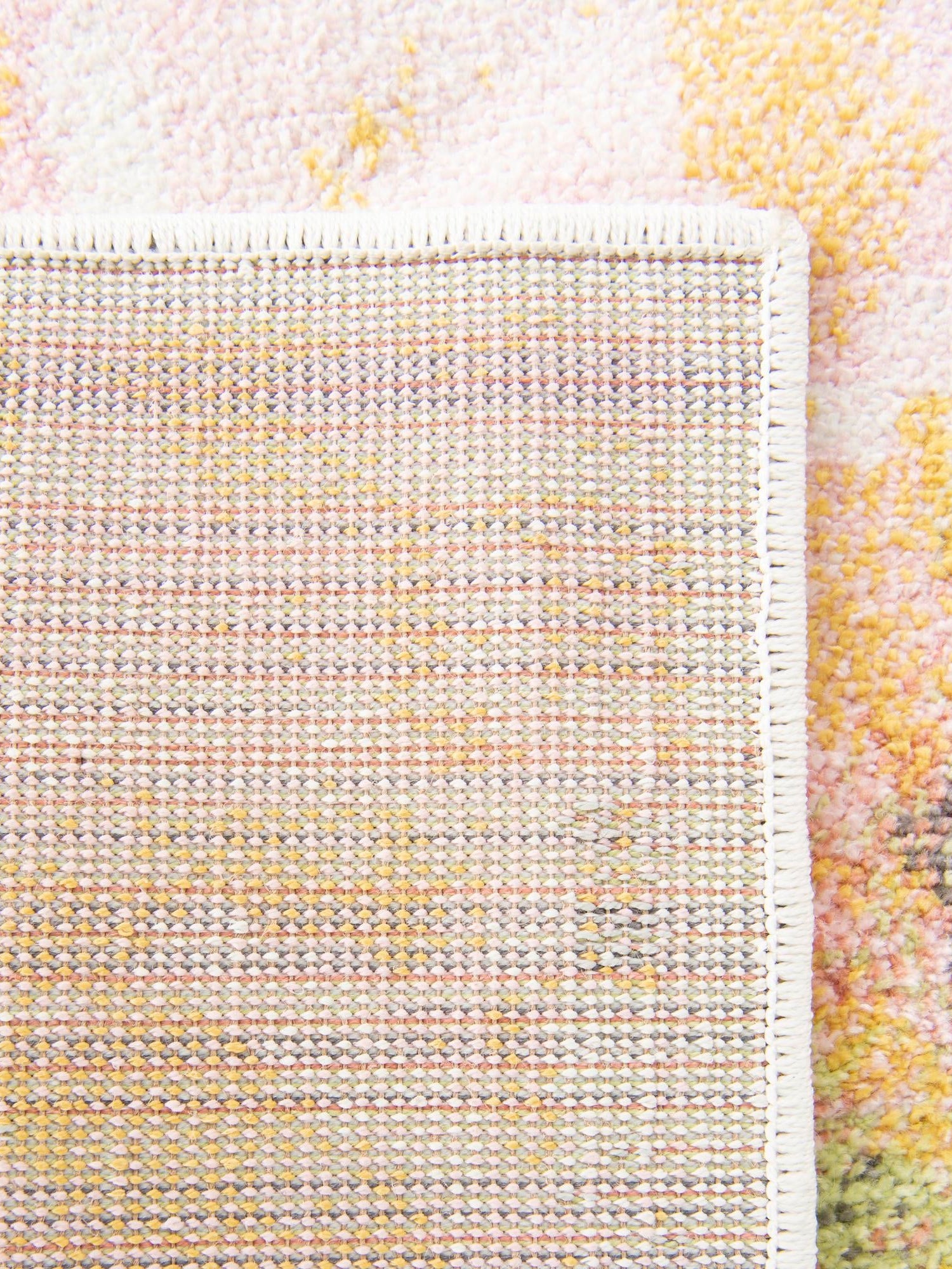 Multicolor 4' 1 x 6' 1 Whimsy Kids Rectangle Area Rug for Baby Nursery, Toddler Playroom,  Bedrooms Playful Fun Design Easy Clean Carpet for Sale at Rug Engine