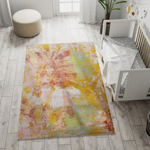 Multicolor 8' x 10' Whimsy Kids Rectangle Rug