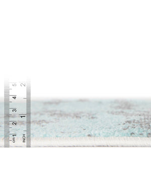 Red and Blue 4' 1 x 6' 1 Whimsy Kids Rectangle Rug