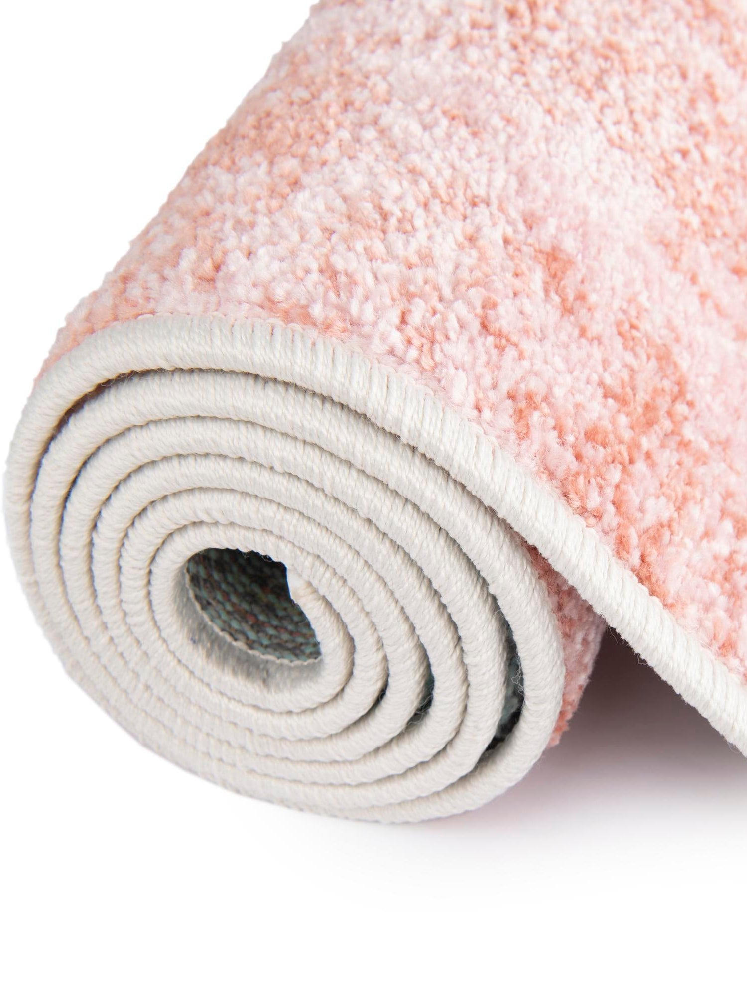 Red and Blue 4' 1 x 6' 1 Whimsy Kids Rectangle Area Rug for Baby Nursery, Toddler Playroom, Bedrooms