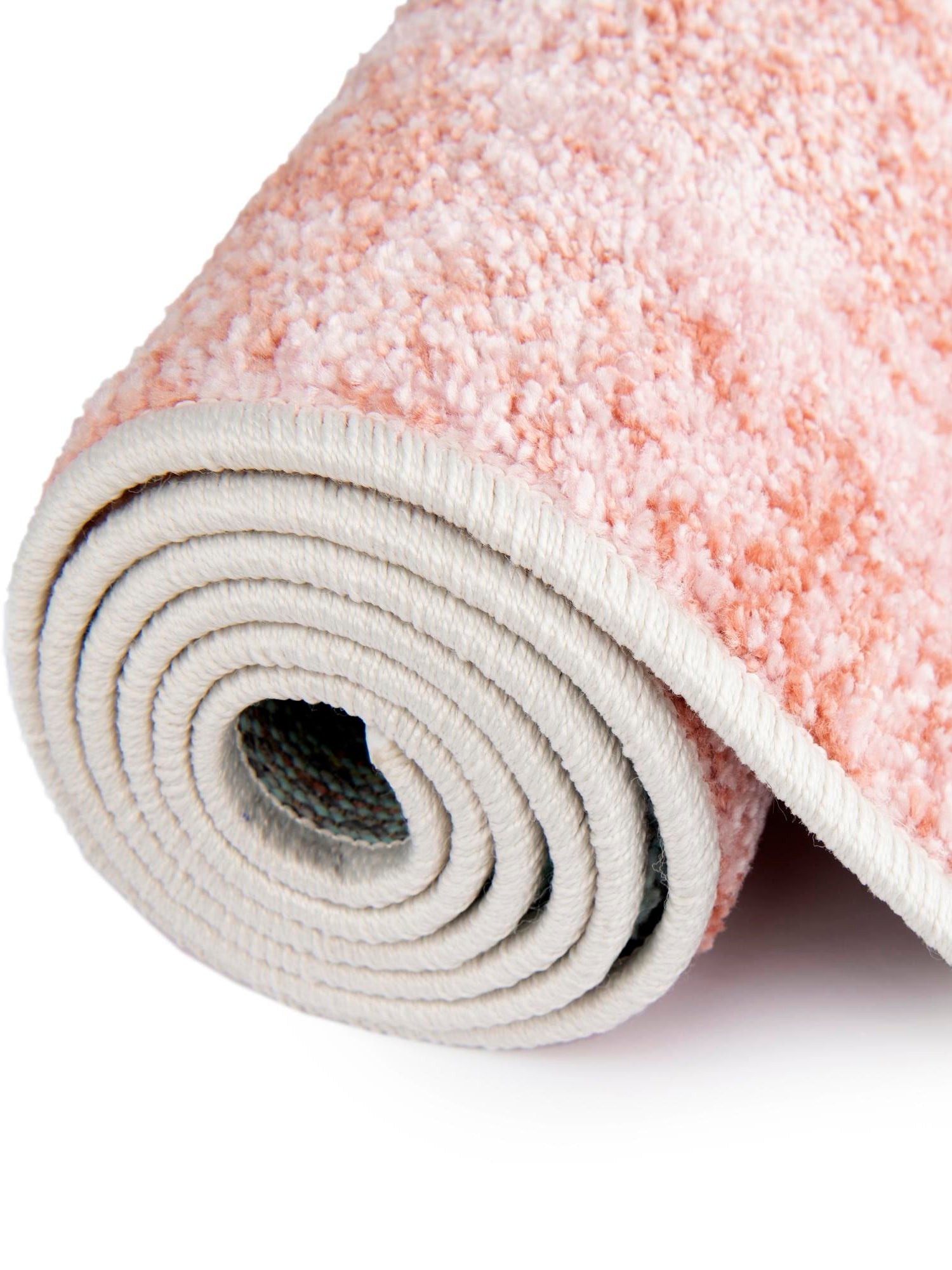 Red and Blue 7' 10 x 7' 10 Whimsy Kids Round Area Rug for Baby Nursery, Toddler Playroom, Bedrooms