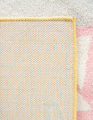 Yellow 2' 2 x 6' 1 Whimsy Kids Runner Rug