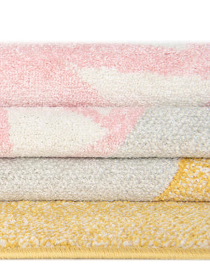 Yellow 2' 2 x 6' 1 Whimsy Kids Runner Rug