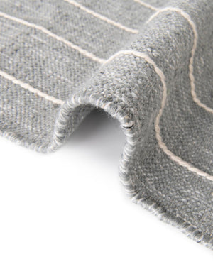 Cool Gray 7' 10 x 10' Eco Bohemian Indoor Outdoor Rectangle Area Rug Weather Resistant for Patio, Deck, Terrace, Balcony, Porch 100% Recycled PET Polyester Carpet Mat for Sale at Rug Engine