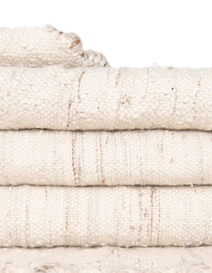 Ivory 9' x 12' Eco Bohemian Indoor Outdoor Rectangle Area Rug Weather Resistant for Patio, Deck, Terrace, Balcony, Porch 100% Recycled PET Polyester Carpet Mat for Sale at Rug Engine