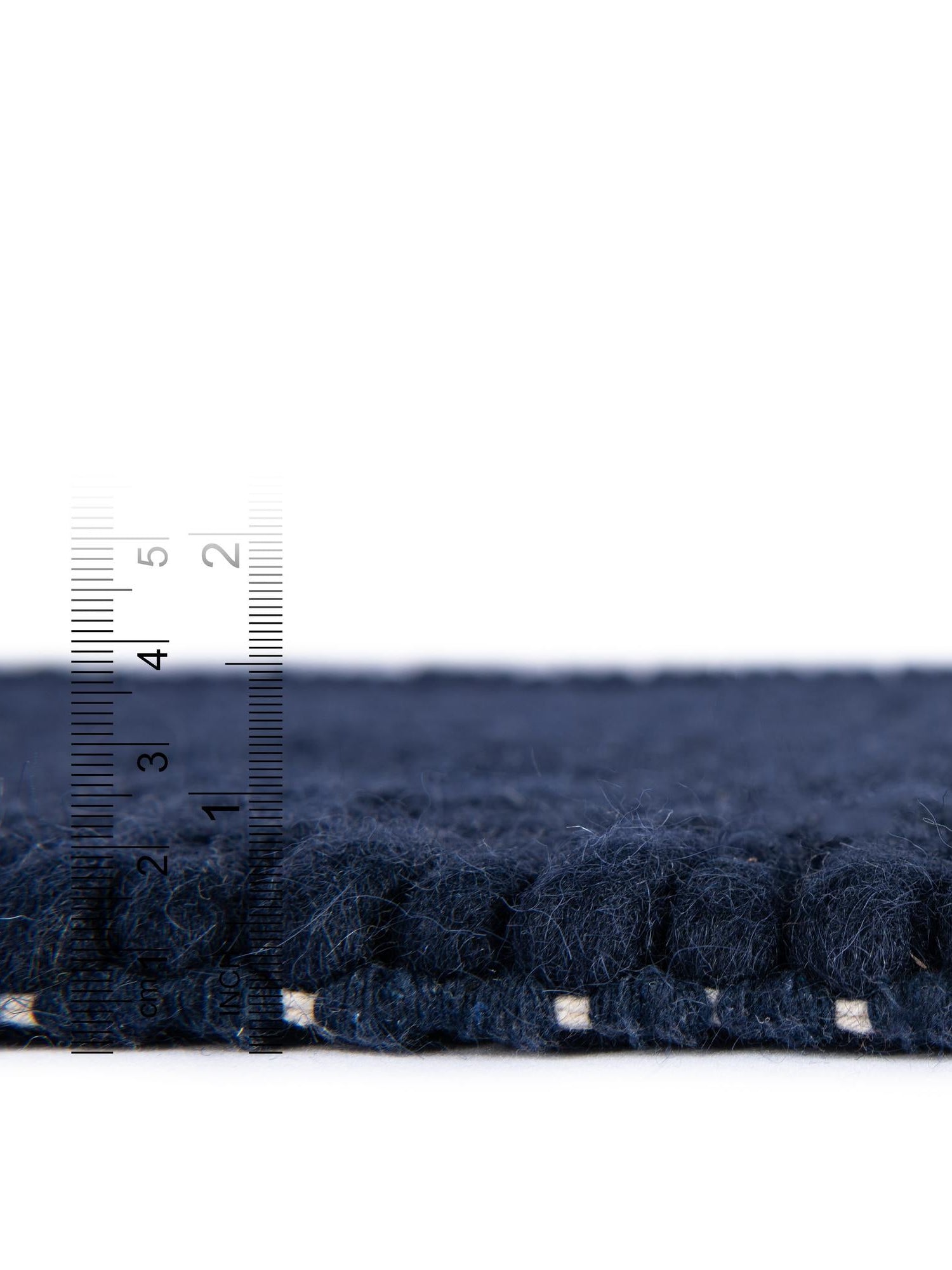 Navy Blue 5' 1 x 8' Lana New Zealand Wool Rectangle Area Rug All Natural Premium Wool Hand Woven Carpet for Luxury Interior Home Design for Sale at Rug Engine