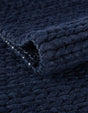 Navy Blue 2' x 6' 7 Lana New Zealand Wool Runner Area Rug All Natural Premium Wool Hand Woven Carpet for Luxury Interior Home Design for Sale at Rug Engine