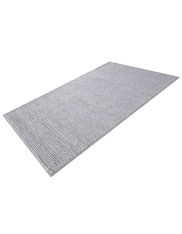 Space Gray 4' 1 x 6' 1 Lana New Zealand Wool Rectangle Area Rug All Natural Premium Wool Hand Woven Carpet for Luxury Interior Home Design for Sale at Rug Engine