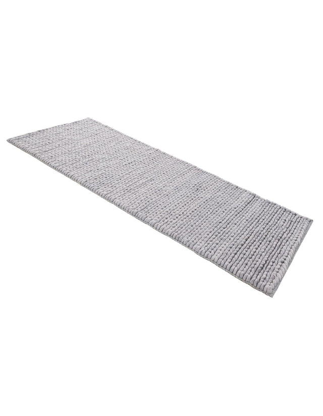 Space Gray 2' x 5' 1 Lana New Zealand Wool Runner Area Rug All Natural Premium Wool Hand Woven Carpet for Luxury Interior Home Design for Sale at Rug Engine