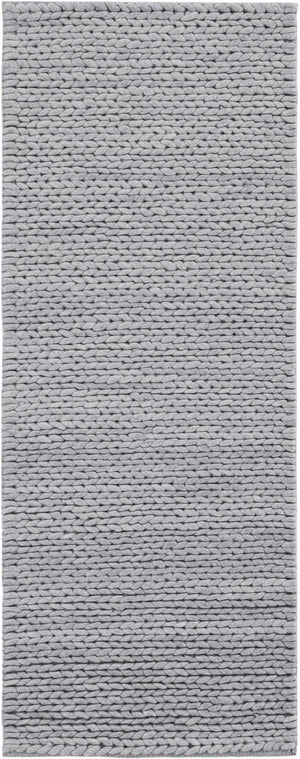 Space Gray 2' x 5' 1 Lana New Zealand Wool Runner Area Rug All Natural Premium Wool Hand Woven Carpet for Luxury Interior Home Design for Sale at Rug Engine