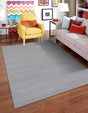 Space Gray 5' 1 x 8' Lana New Zealand Wool Rectangle Area Rug All Natural Premium Wool Hand Woven Carpet for Luxury Interior Home Design for Sale at Rug Engine