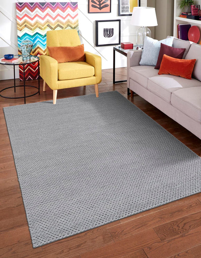 Space Gray 2' x 3' 1 Lana New Zealand Wool Rectangle Area Rug All Natural Premium Wool Hand Woven Carpet for Luxury Interior Home Design for Sale at Rug Engine