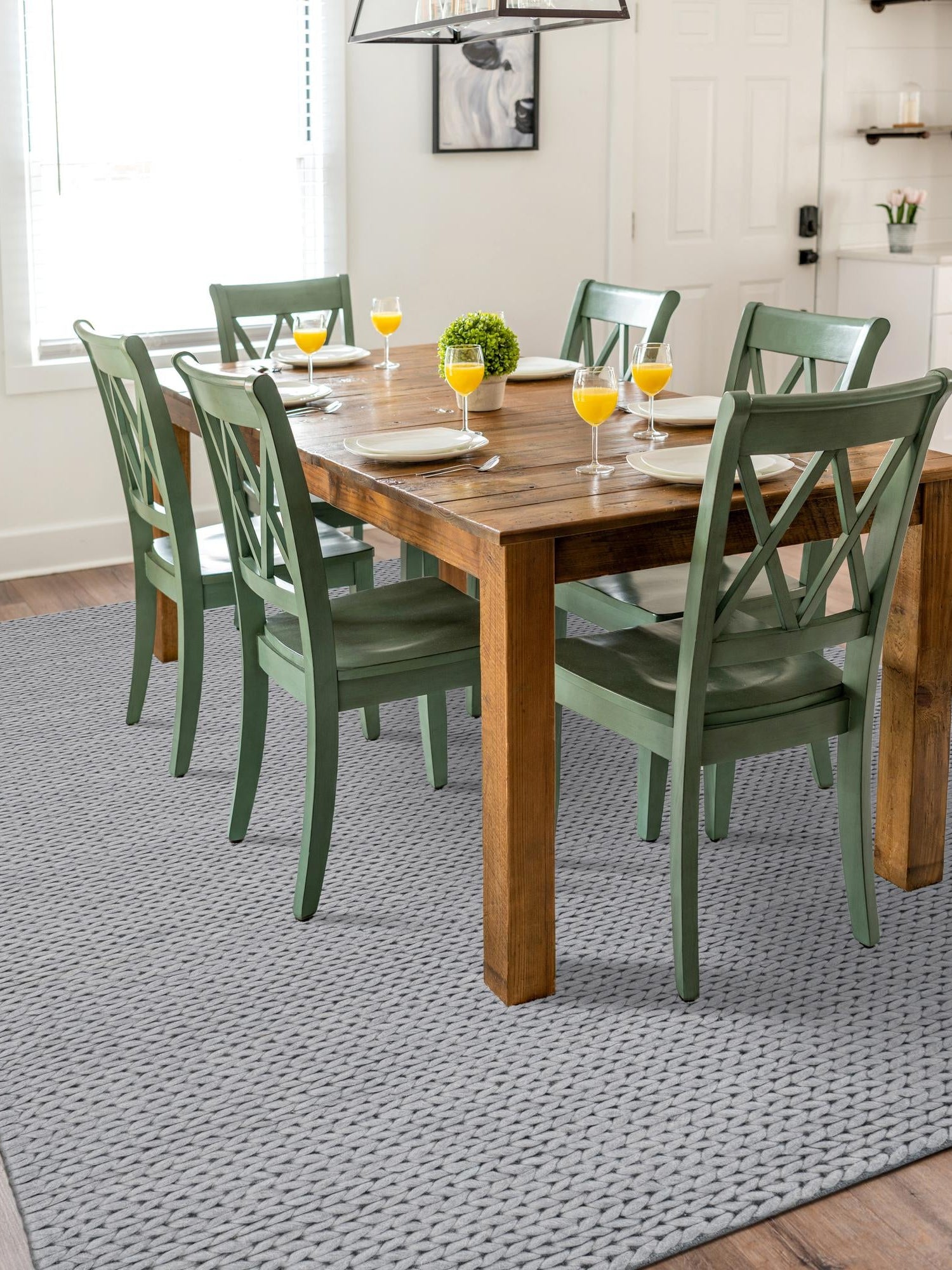 Space Gray 4' 1 x 6' 1 Lana New Zealand Wool Rectangle Area Rug All Natural Premium Wool Hand Woven Carpet for Luxury Interior Home Design for Sale at Rug Engine