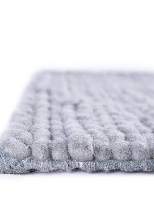 Space Gray 4' 1 x 6' 1 Lana New Zealand Wool Rectangle Area Rug All Natural Premium Wool Hand Woven Carpet for Luxury Interior Home Design for Sale at Rug Engine