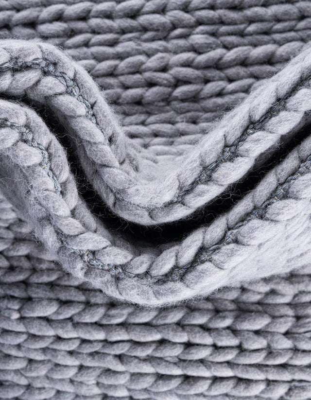 Space Gray 4' 1 x 6' 1 Lana New Zealand Wool Rectangle Area Rug All Natural Premium Wool Hand Woven Carpet for Luxury Interior Home Design for Sale at Rug Engine