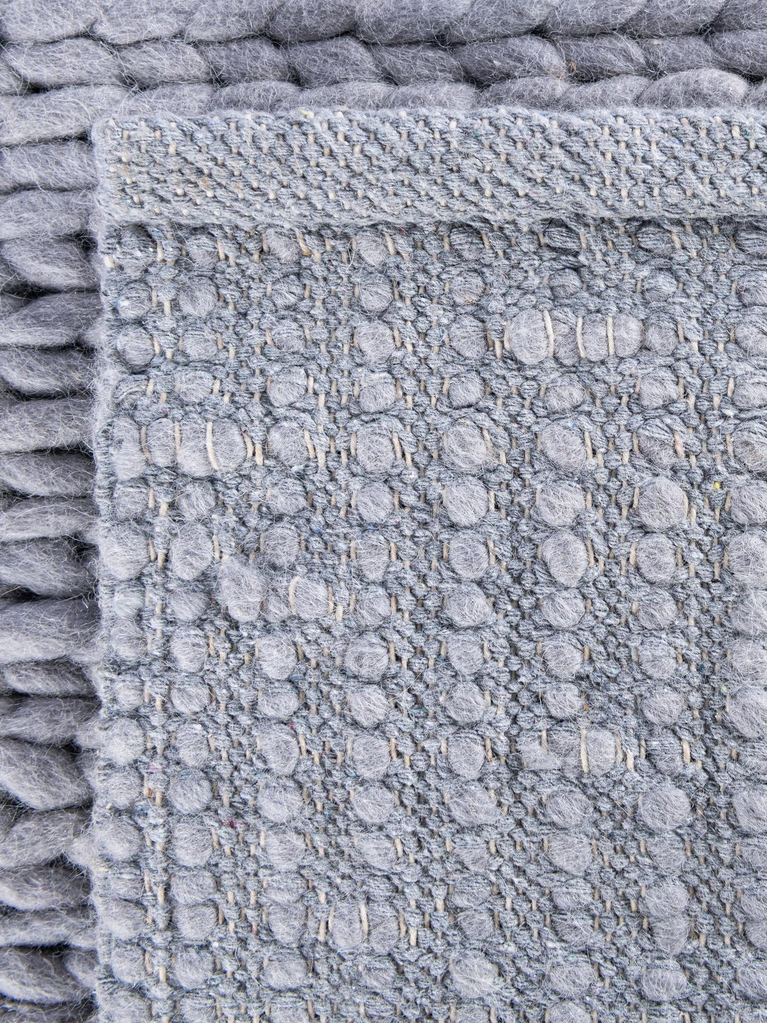 Space Gray 7' 10 x 10' Lana New Zealand Wool Rectangle Area Rug All Natural Premium Wool Hand Woven Carpet for Luxury Interior Home Design for Sale at Rug Engine