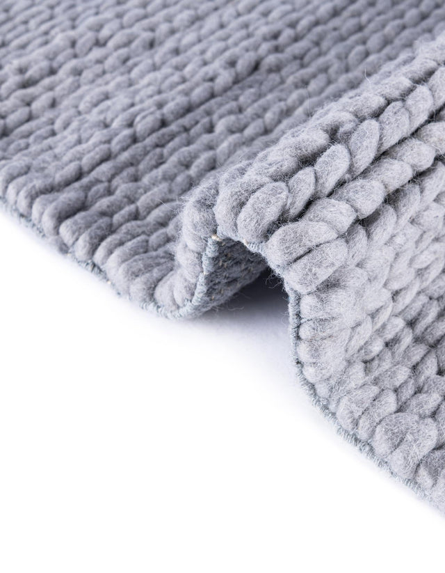 Space Gray 7' 10 x 10' Lana New Zealand Wool Rectangle Area Rug All Natural Premium Wool Hand Woven Carpet for Luxury Interior Home Design for Sale at Rug Engine
