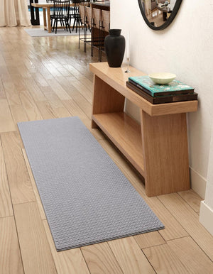 Space Gray 2' x 5' 1 Lana New Zealand Wool Runner Area Rug All Natural Premium Wool Hand Woven Carpet for Luxury Interior Home Design for Sale at Rug Engine