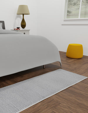 Space Gray 2' x 5' 1 Lana New Zealand Wool Runner Area Rug All Natural Premium Wool Hand Woven Carpet for Luxury Interior Home Design for Sale at Rug Engine