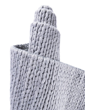 Space Gray 2' x 6' 7 Lana New Zealand Wool Runner Area Rug All Natural Premium Wool Hand Woven Carpet for Luxury Interior Home Design for Sale at Rug Engine