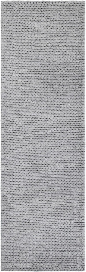 Space Gray 2' x 6' 7 Lana New Zealand Wool Runner Area Rug All Natural Premium Wool Hand Woven Carpet for Luxury Interior Home Design for Sale at Rug Engine