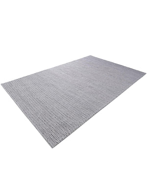 Space Gray 6' 1 x 9' Lana New Zealand Wool Rectangle Area Rug All Natural Premium Wool Hand Woven Carpet for Luxury Interior Home Design for Sale at Rug Engine
