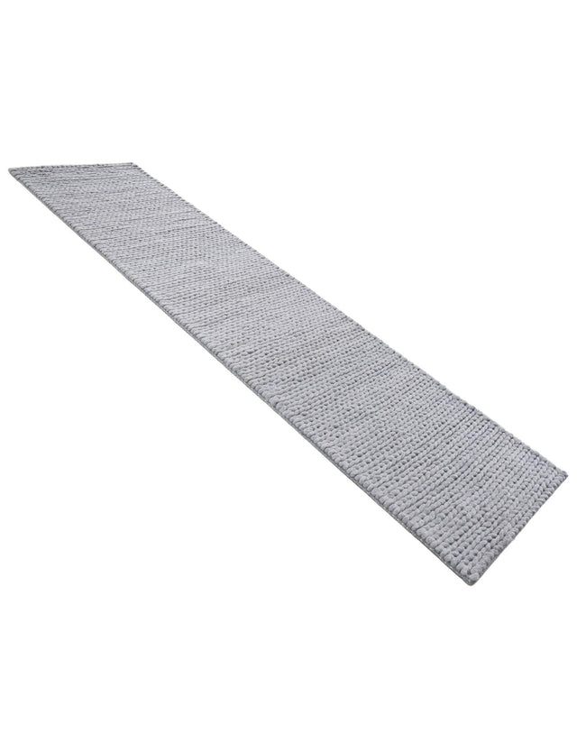 Space Gray 2' x 8' Lana New Zealand Wool Runner Area Rug All Natural Premium Wool Hand Woven Carpet for Luxury Interior Home Design for Sale at Rug Engine