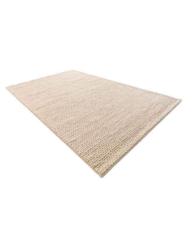 Taupe 5' 1 x 8' Lana New Zealand Wool Rectangle Area Rug All Natural Premium Wool Hand Woven Carpet for Luxury Interior Home Design for Sale at Rug Engine