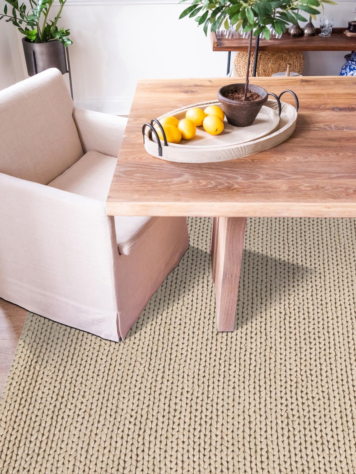 Taupe 10' x 14' 1 Lana New Zealand Wool Rectangle Area Rug All Natural Premium Wool Hand Woven Carpet for Luxury Interior Home Design for Sale at Rug Engine