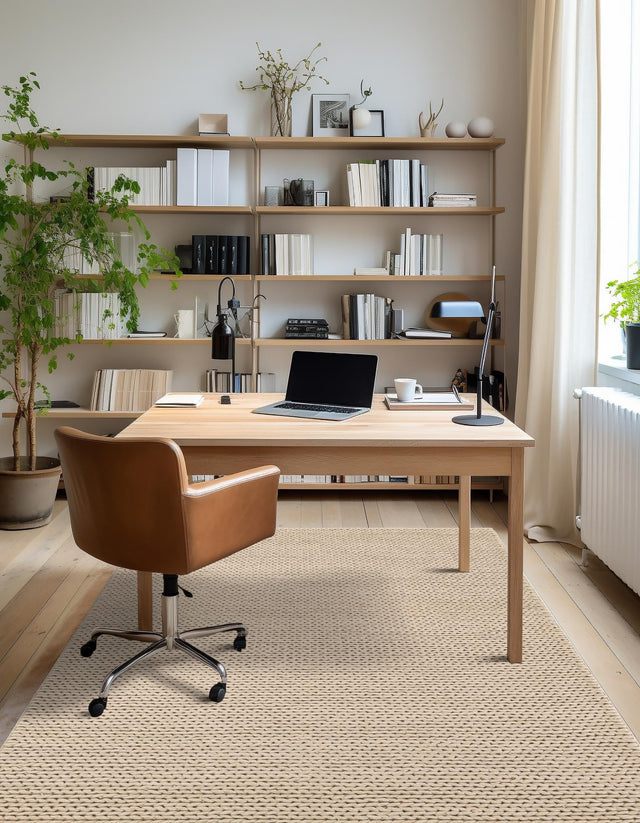 Taupe 4' 1 x 6' 1 Lana New Zealand Wool Rectangle Area Rug All Natural Premium Wool Hand Woven Carpet for Luxury Interior Home Design for Sale at Rug Engine