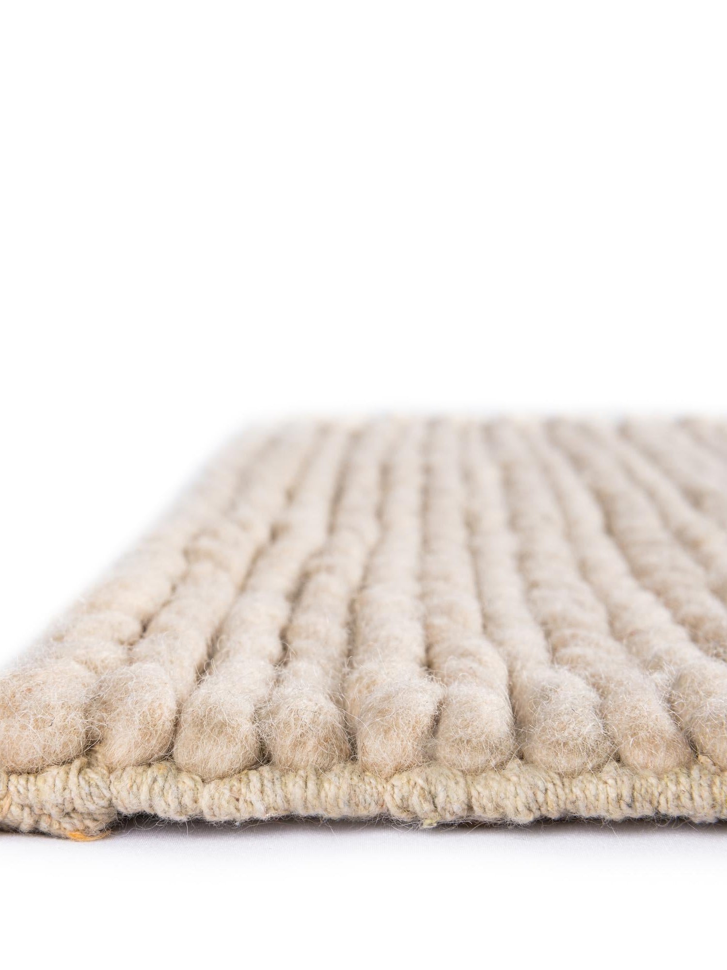 Taupe 6' 1 x 9' Lana New Zealand Wool Rectangle Area Rug All Natural Premium Wool Hand Woven Carpet for Luxury Interior Home Design for Sale at Rug Engine
