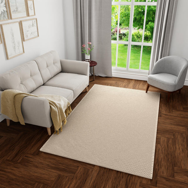 Taupe 7' 10 x 10' Lana New Zealand Wool Rectangle Area Rug All Natural Premium Wool Hand Woven Carpet for Luxury Interior Home Design for Sale at Rug Engine