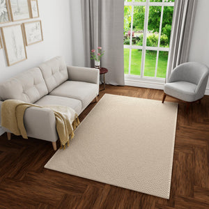 Taupe 5' 1 x 8' Lana New Zealand Wool Rectangle Area Rug All Natural Premium Wool Hand Woven Carpet for Luxury Interior Home Design for Sale at Rug Engine
