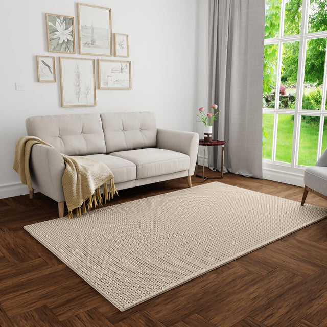 Taupe 5' 1 x 8' Lana New Zealand Wool Rectangle Area Rug All Natural Premium Wool Hand Woven Carpet for Luxury Interior Home Design for Sale at Rug Engine