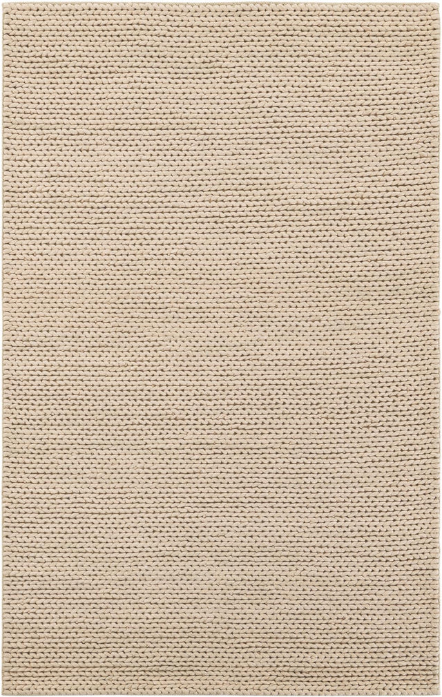 Taupe 5' 1 x 8' Lana New Zealand Wool Rectangle Area Rug All Natural Premium Wool Hand Woven Carpet for Luxury Interior Home Design for Sale at Rug Engine
