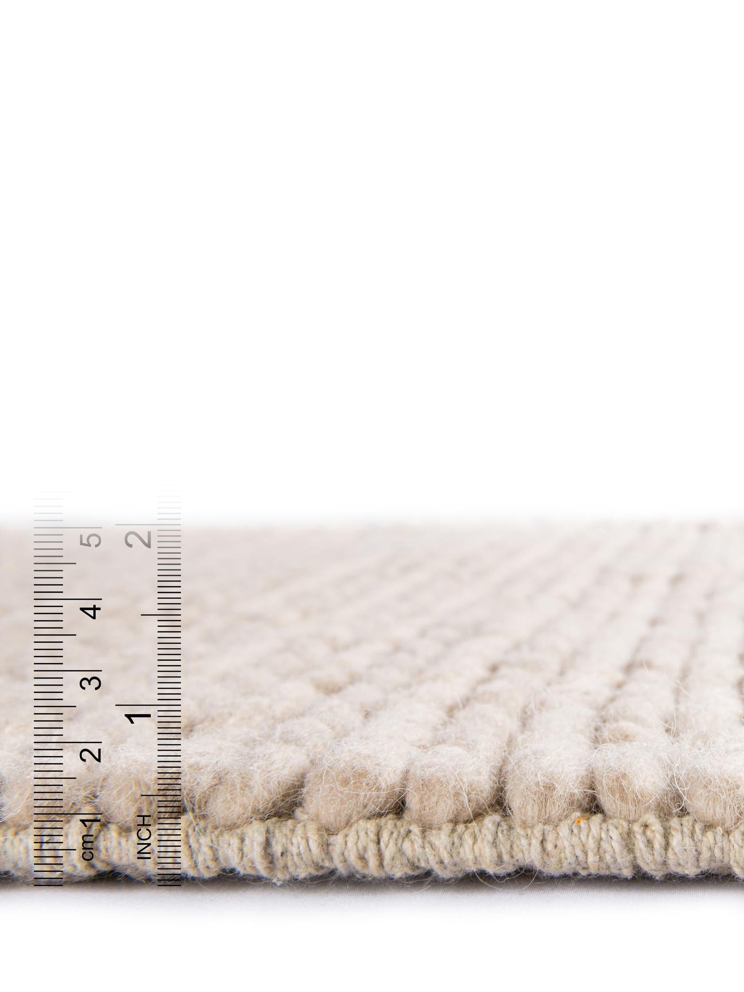 Taupe 2' x 5' 1 Lana New Zealand Wool Runner Area Rug All Natural Premium Wool Hand Woven Carpet for Luxury Interior Home Design for Sale at Rug Engine