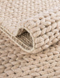 Taupe 2' x 6' 7 Lana New Zealand Wool Runner Area Rug All Natural Premium Wool Hand Woven Carpet for Luxury Interior Home Design for Sale at Rug Engine
