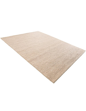 Taupe 7' 10 x 10' Lana New Zealand Wool Rectangle Area Rug All Natural Premium Wool Hand Woven Carpet for Luxury Interior Home Design for Sale at Rug Engine