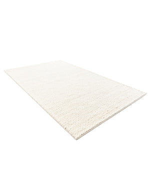 Ivory 5' 1 x 8' Lana New Zealand Wool Rectangle Area Rug All Natural Premium Wool Hand Woven Carpet for Luxury Interior Home Design for Sale at Rug Engine