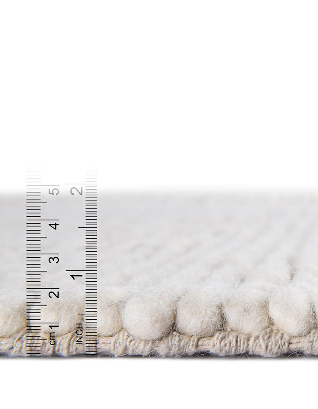 Ivory 5' 1 x 8' Lana New Zealand Wool Rectangle Area Rug All Natural Premium Wool Hand Woven Carpet for Luxury Interior Home Design for Sale at Rug Engine