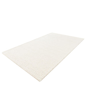 Ivory 5' 1 x 8' Lana New Zealand Wool Rectangle Area Rug All Natural Premium Wool Hand Woven Carpet for Luxury Interior Home Design for Sale at Rug Engine