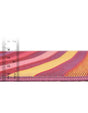 Multicolor 2' 7 x 10' Outdoor Striped Runner Area Rug Weather Resistant for Patio, Deck, Terrace, Balcony, Porch Geometric Pattern Waterproof Carpet for Sale at Rug Engine