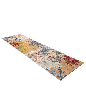 Multicolor 2' 7 x 10' Outdoor Modern Runner Area Rug Weather Resistant for Patio, Deck, Terrace, Balcony, Porch 100% Polypropylene Modern Outside Carpet for Sale at Rug Engine