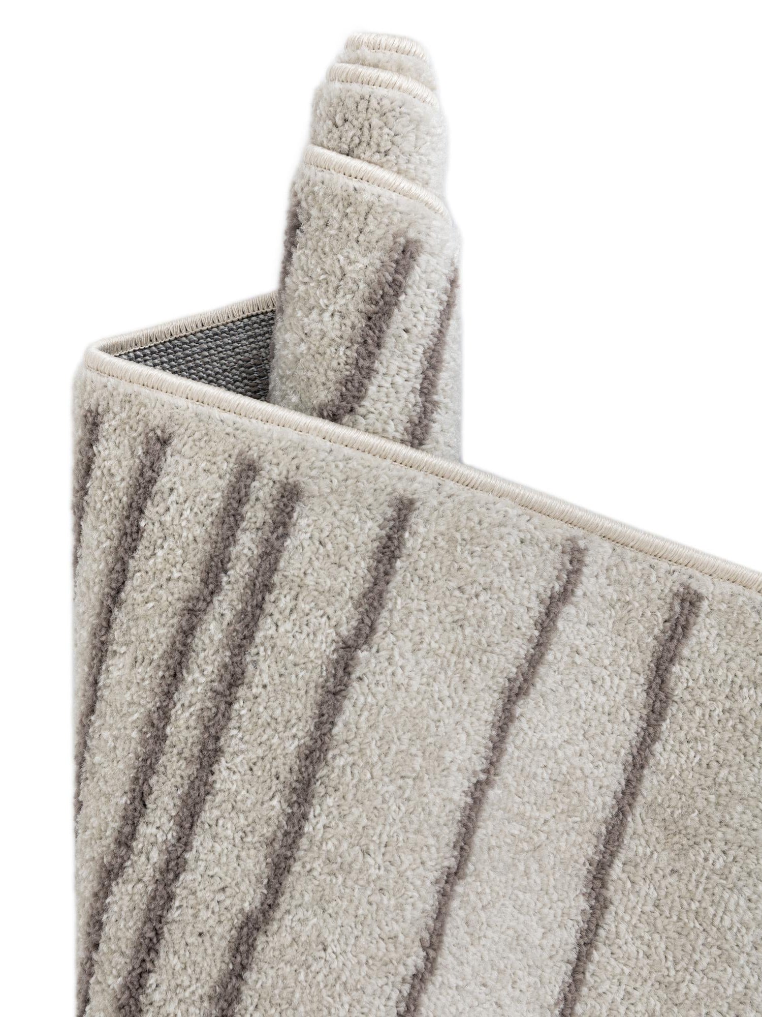 Ivory 9' x 12' Hanahan Rectangle Area Rug 100% Polypropylene With Jute Backing Abstract Geometric Modern Carpet for Living, Dining Room, Office Space for Sale at Rug Engine