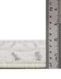 Ivory 7' 10 x 7' 10 Hanahan Round Area Rug 100% Polypropylene With Jute Backing Abstract Geometric Modern Carpet for Living, Dining Room, Office Space for Sale at Rug Engine