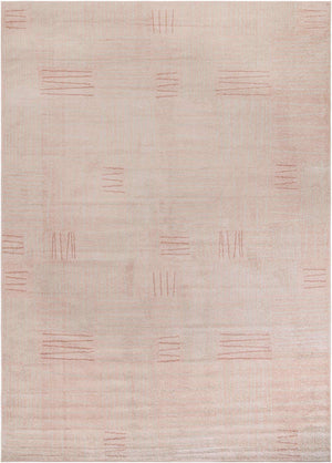 Pink 10' x 14' 1 Hanahan Rectangle Area Rug 100% Polypropylene With Jute Backing Abstract Geometric Modern Carpet for Living, Dining Room, Office Space for Sale at Rug Engine