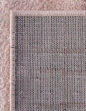 Pink 5' 3 x 7' 1 Hanahan Rectangle Area Rug 100% Polypropylene With Jute Backing Abstract Geometric Modern Carpet for Living, Dining Room, Office Space for Sale at Rug Engine