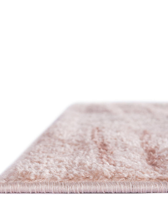 Pink 7' 10 x 7' 10 Hanahan Square Area Rug 100% Polypropylene With Jute Backing Abstract Geometric Modern Carpet for Living, Dining Room, Office Space for Sale at Rug Engine
