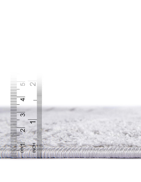 Gray 4' 1 x 6' 1 Hanahan Rectangle Area Rug 100% Polypropylene With Jute Backing Abstract Geometric Modern Carpet for Living, Dining Room, Office Space for Sale at Rug Engine