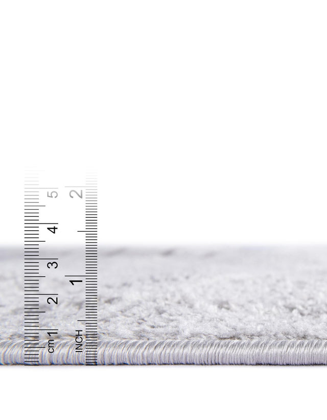 Gray 6' 1 x 9' Hanahan Rectangle Area Rug 100% Polypropylene With Jute Backing Abstract Geometric Modern Carpet for Living, Dining Room, Office Space for Sale at Rug Engine